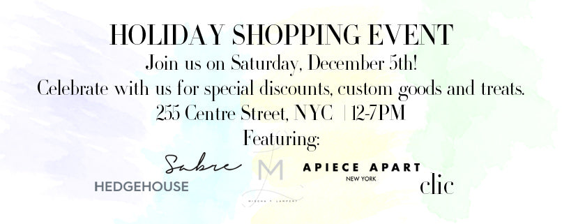 HOLIDAY SHOPPING EVENT