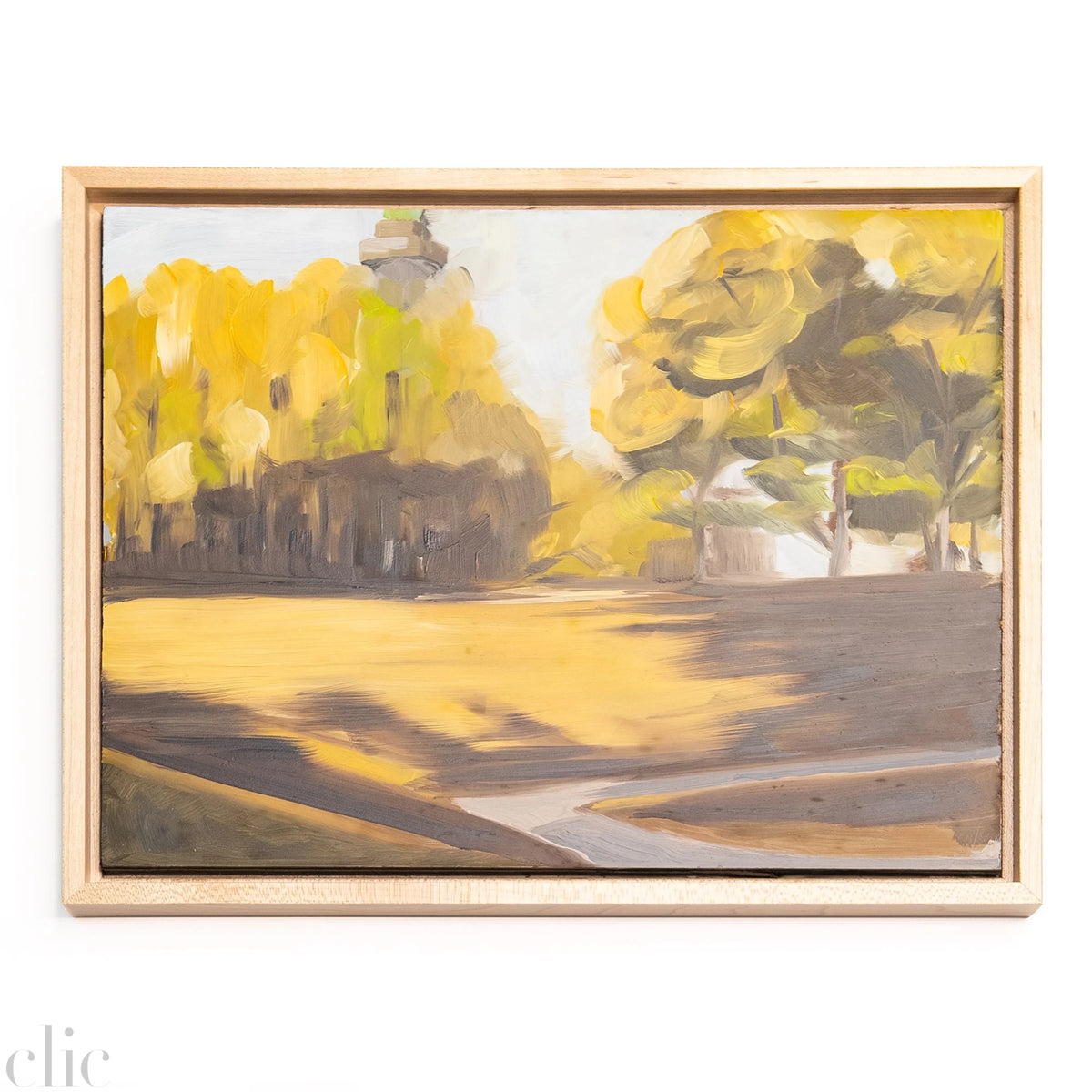 Oil Painting Fort Green Park Fall 2024, by Jesse Alexander