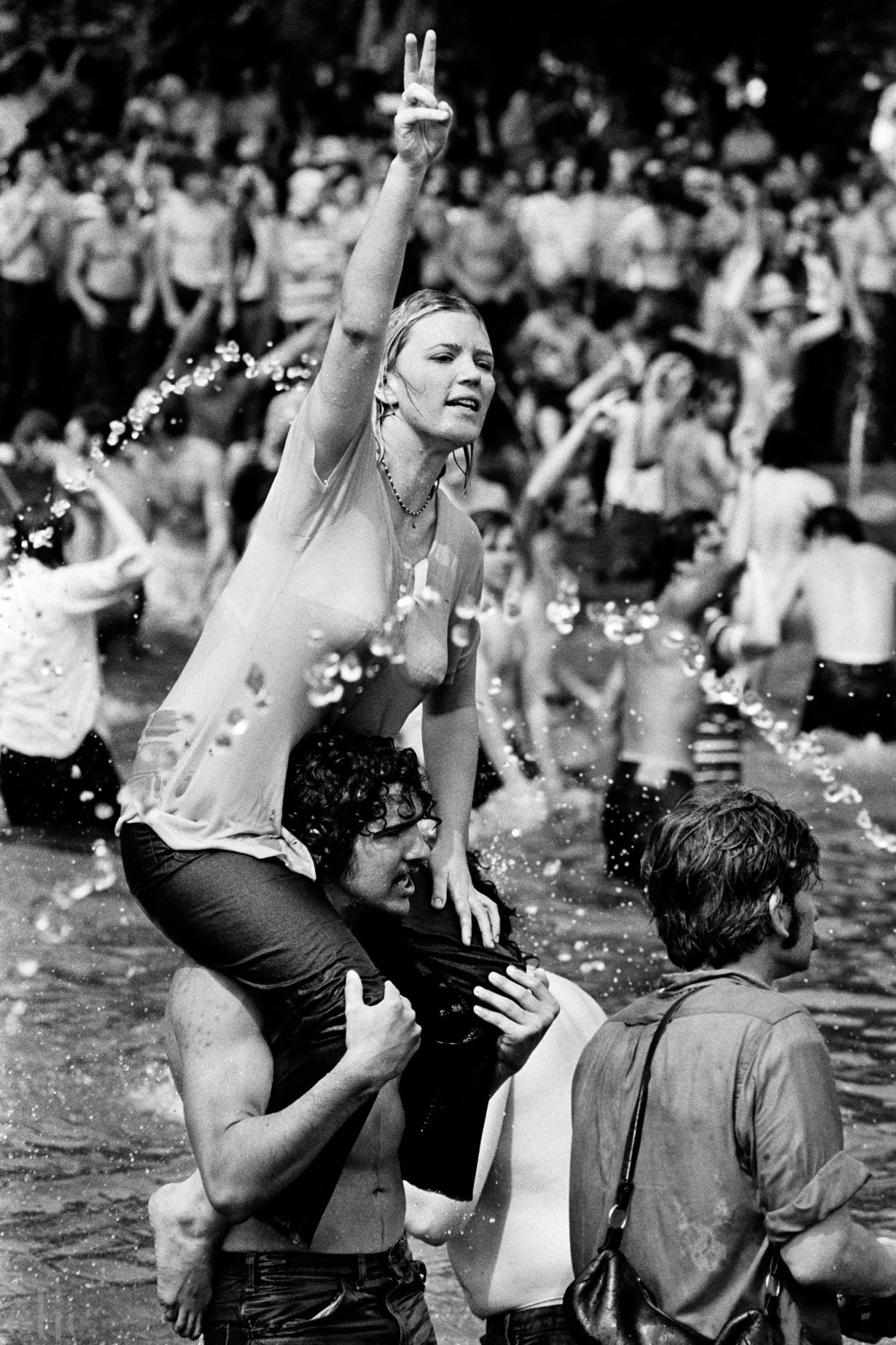 "Student Protests at Kent University" by Jean Pierre Laffont