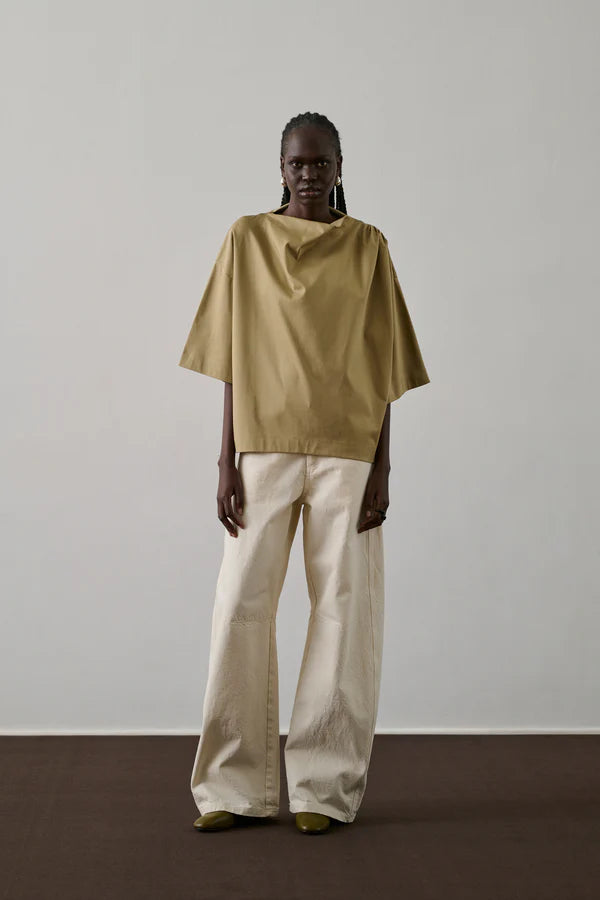 Gaspard Jeans in Ecru, from Soeur