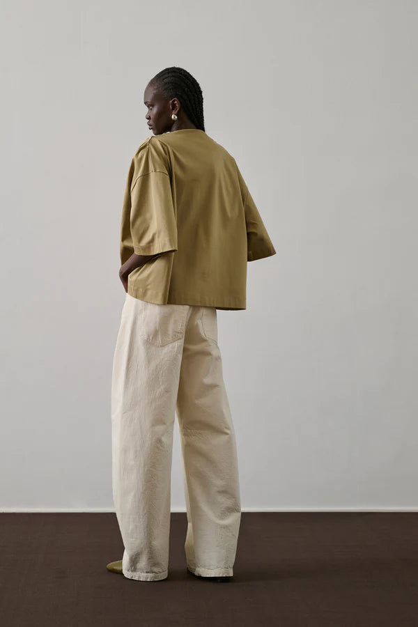Gaspard Jeans in Ecru, from Soeur