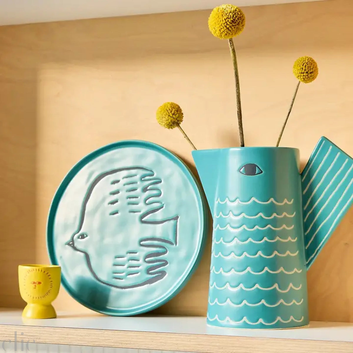 Large Bird Jug, from Donna Wilson