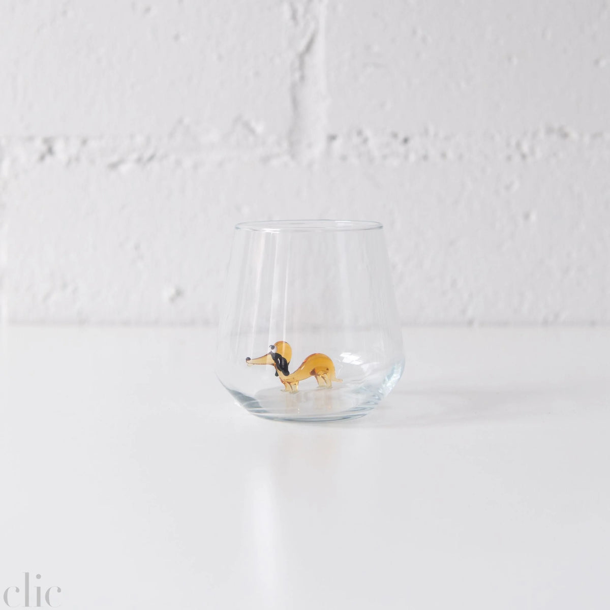 Dachshund Drinking Glass