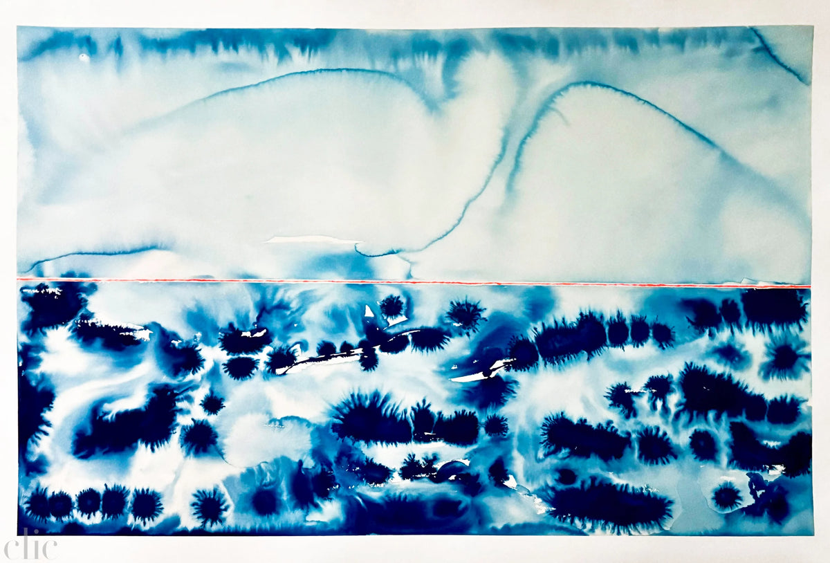 Blue (6) 40x60 by Jennifer Desmond