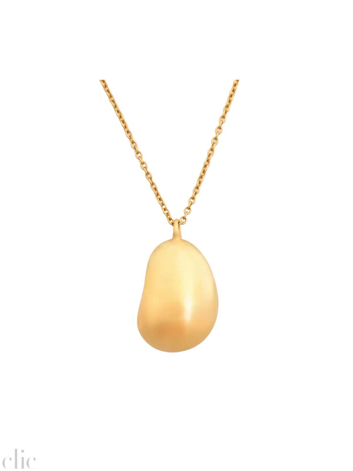 Birth of Venus Necklace in Gold Vermeil, from Carina Hardy