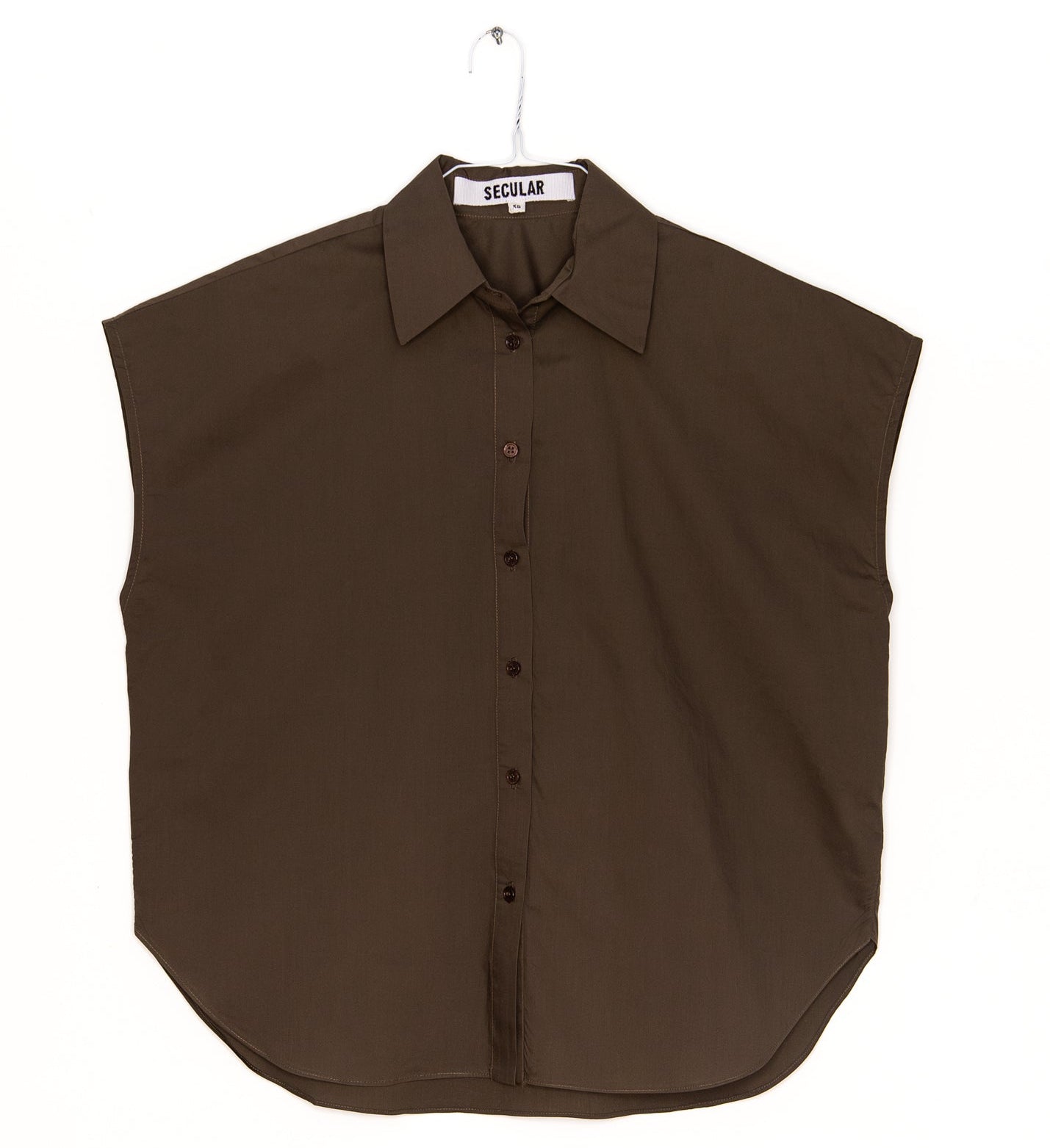 Felicity Shirt in Chocolate Brown, from Secular