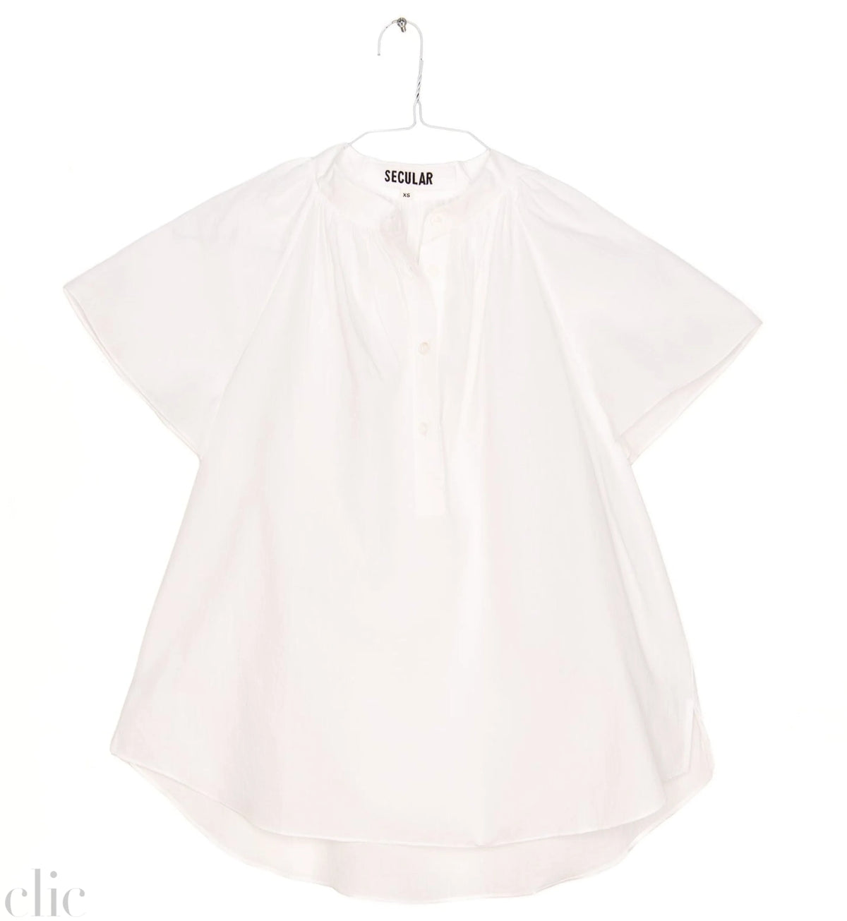 Tory Shirt in White, from Secular