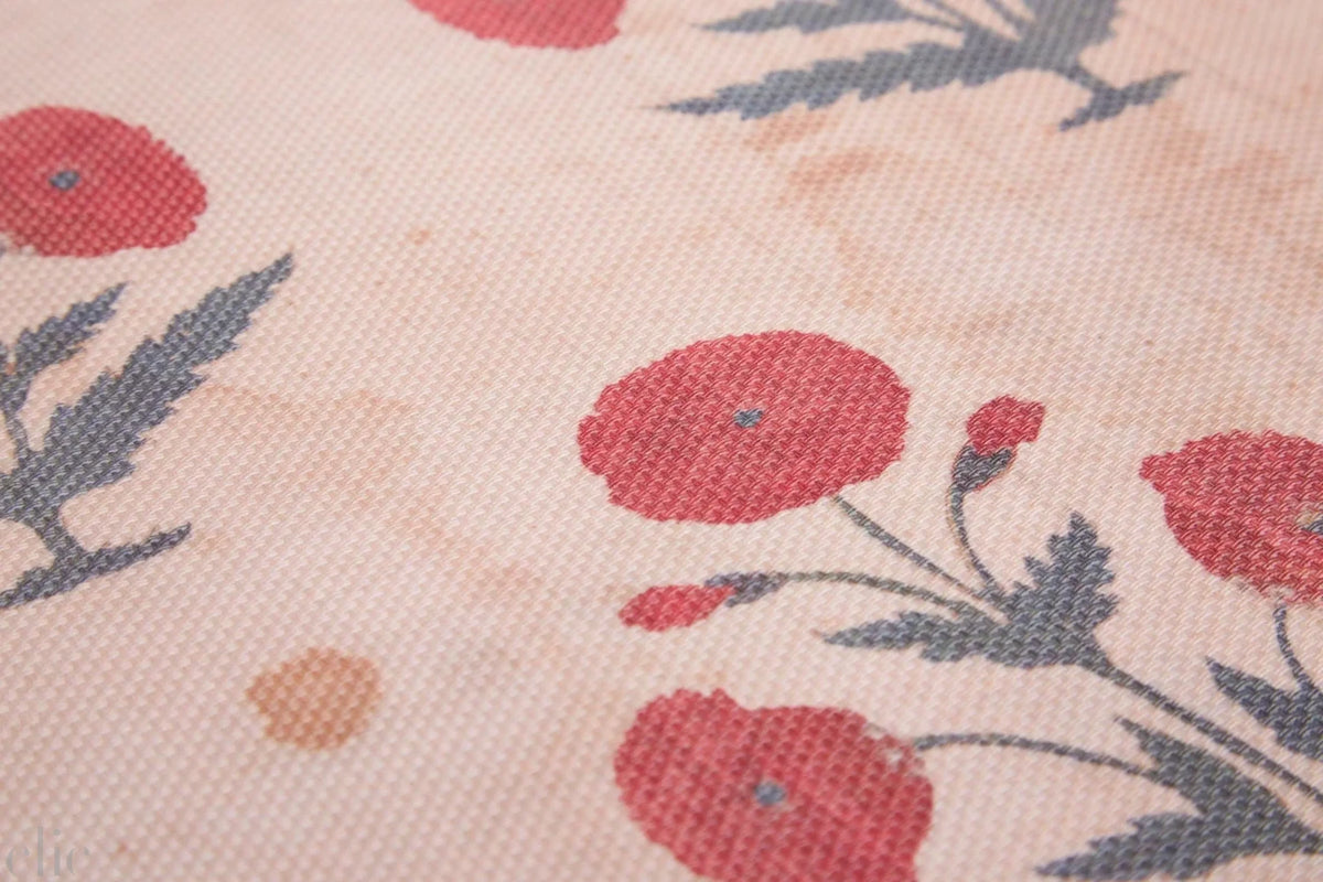 Set of 4 Red Poppy Placemats