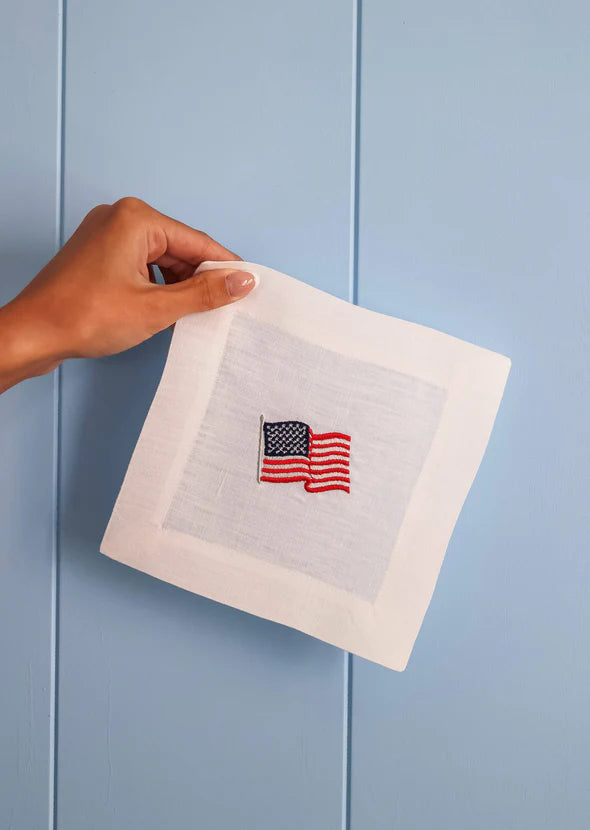 4th of July Cocktail Napkins, from Lettermade