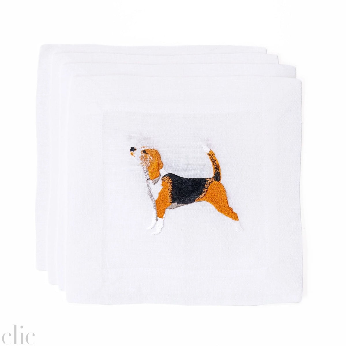 Beagle Cocktail Napkins, from Lettermade
