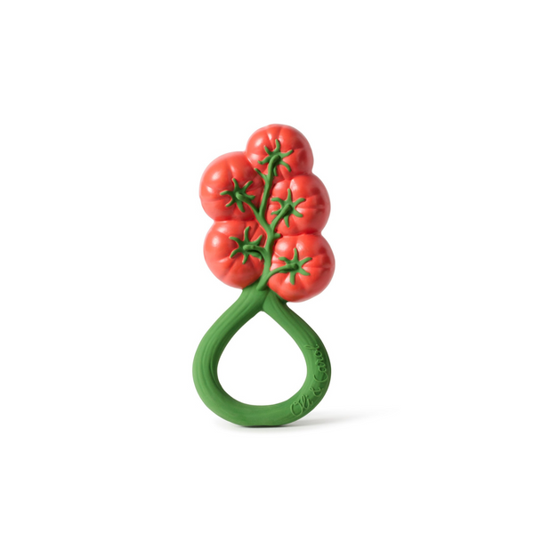 Tomato Rattle Toy, from Oli & Carol
