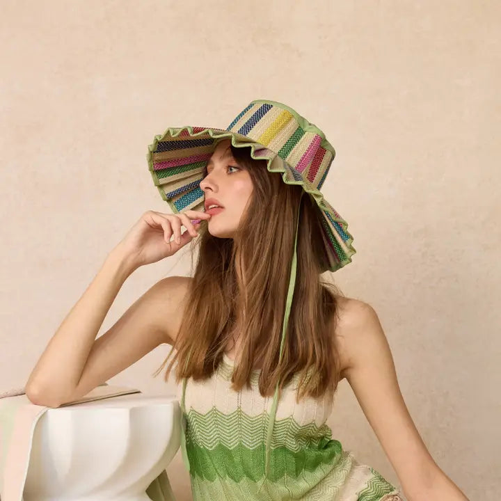 Resort Days Luxe Capri Maxi Hat in Garden, from Lorna Murray