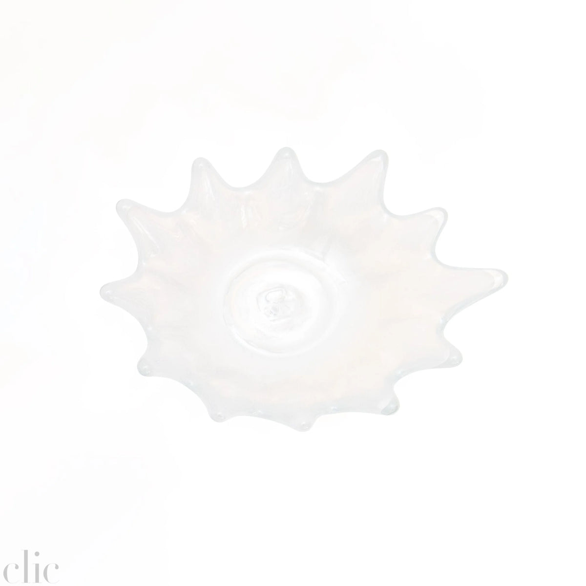 Sunburst Dish in Alabaster