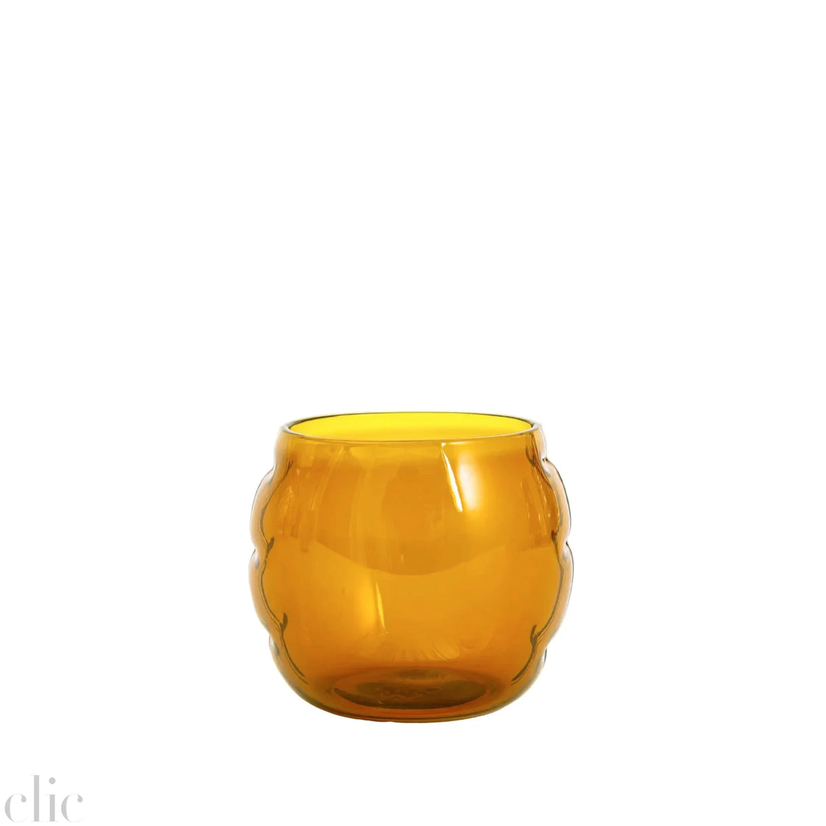 Set of 2 Bob Glasses in Amber