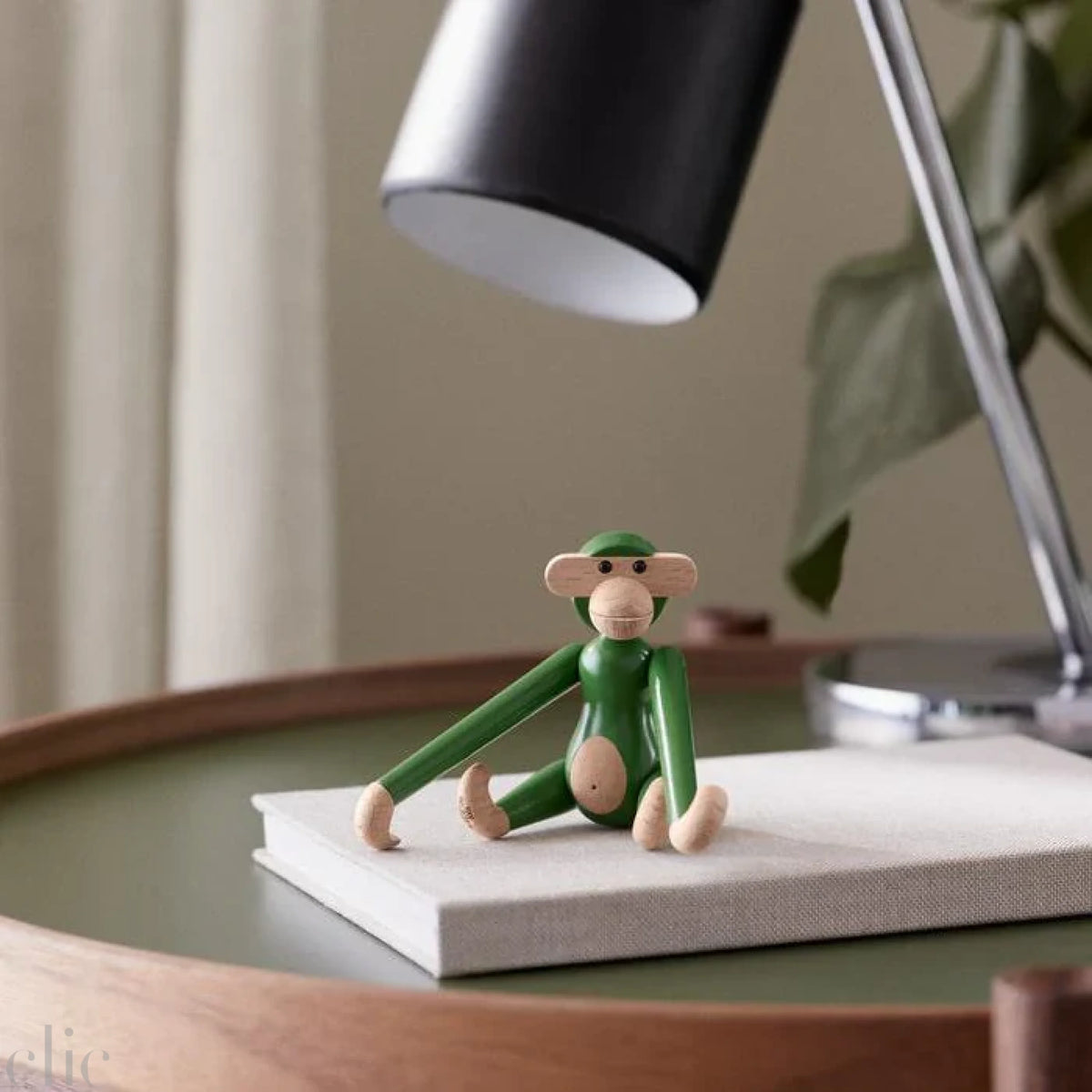 Mini Monkey in Vintage Green