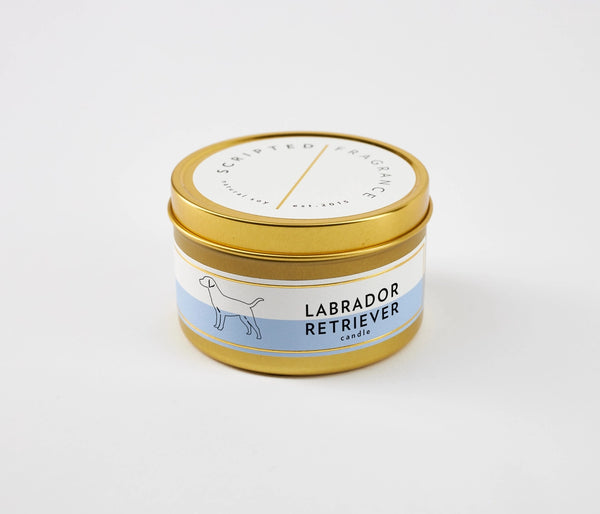Labrador Retriever Dog Breed Soy Candle, from Scripted Fragrances