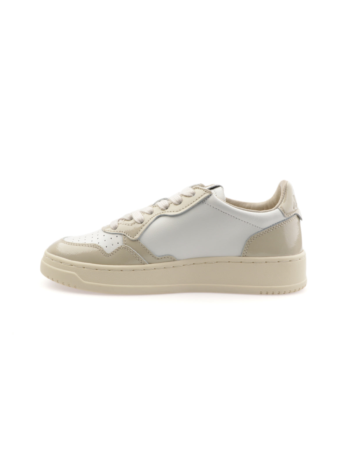 Medalist Low Sneaker in White and Foam, from Autry