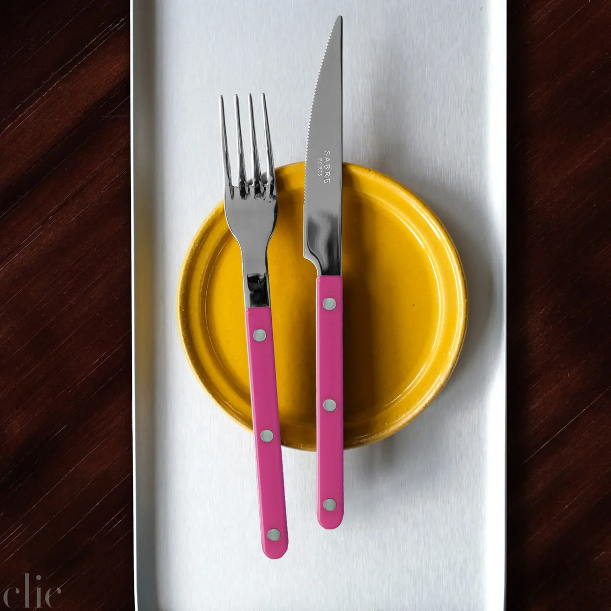 4 Piece Bistrot Set in Rasperry, from Sabre