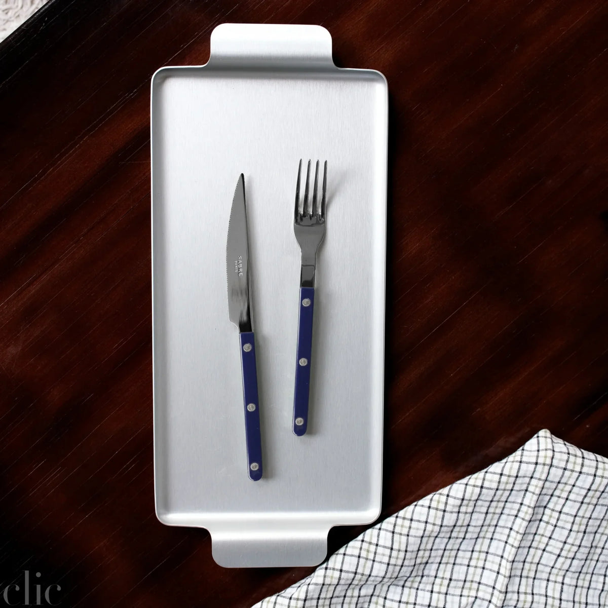 4 Piece Bistrot Set in Navy Blue, from Sabre