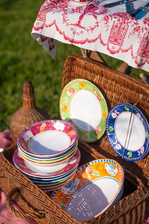 Gallina Salad Plate, from Vietri