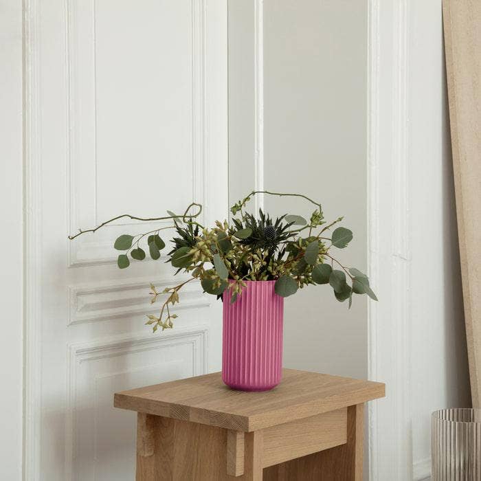 Lyngby Vase 8.1" in Purple, from Lyngby Porcelaen