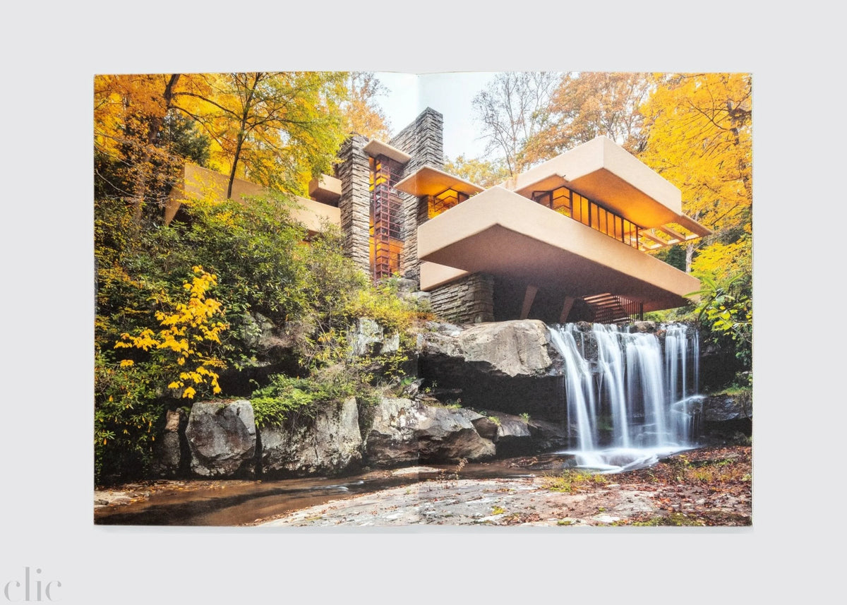 Frank Lloyd Wright's Fallingwater Coloring Book: 36 Detachable Drawings to Color from Easy to Difficult