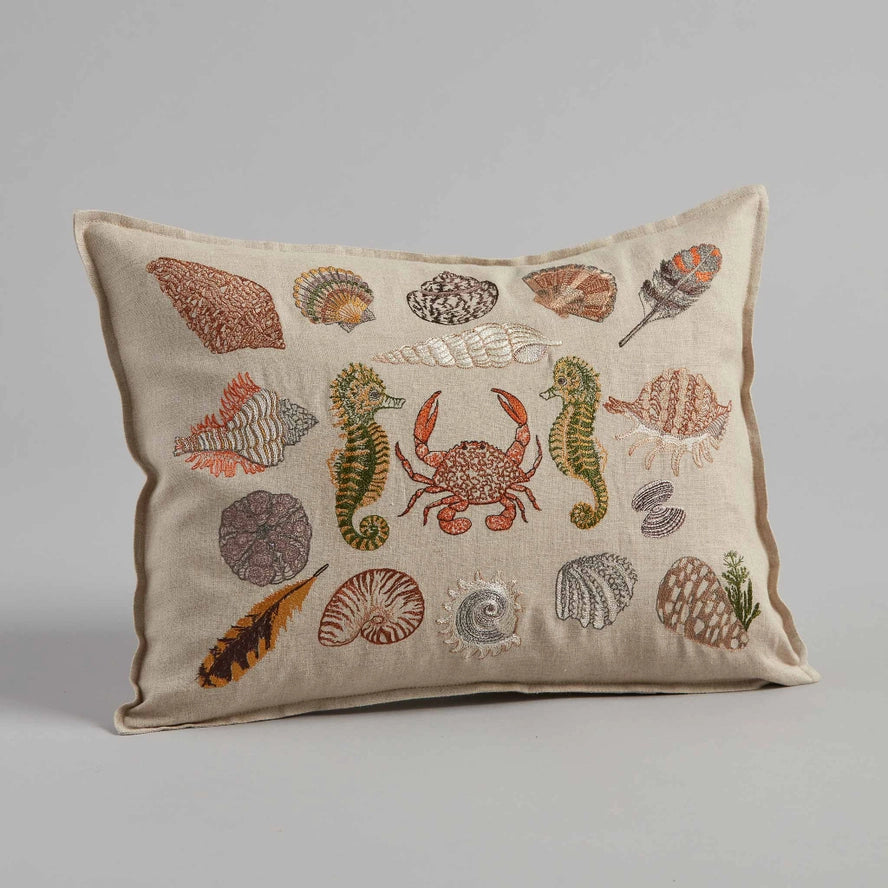 Beach Walk Pillow, from Coral & Tusk