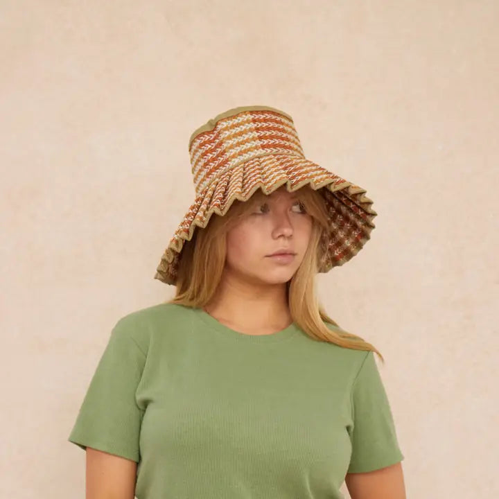 Island Capri Maxi Hat in Waterfront, from Lorna Murray
