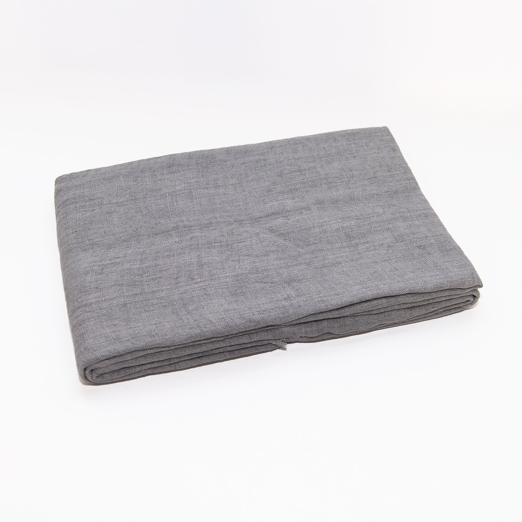 Stone Washed Linen Throw Blanket in Oyster, from Creative Women