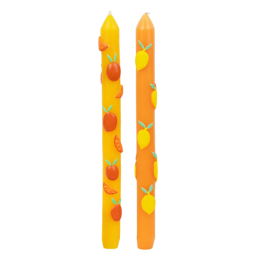 Dinner Candles in Citrus, from Talking Tables