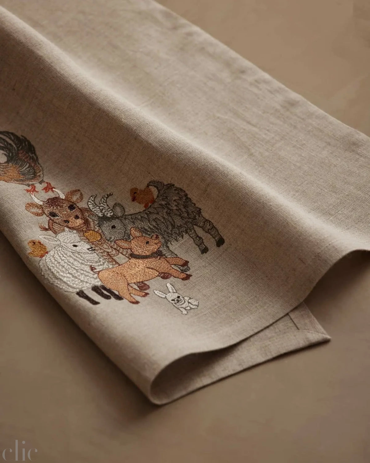 Barnyard Friends Tea Towel, from Coral & Tusk