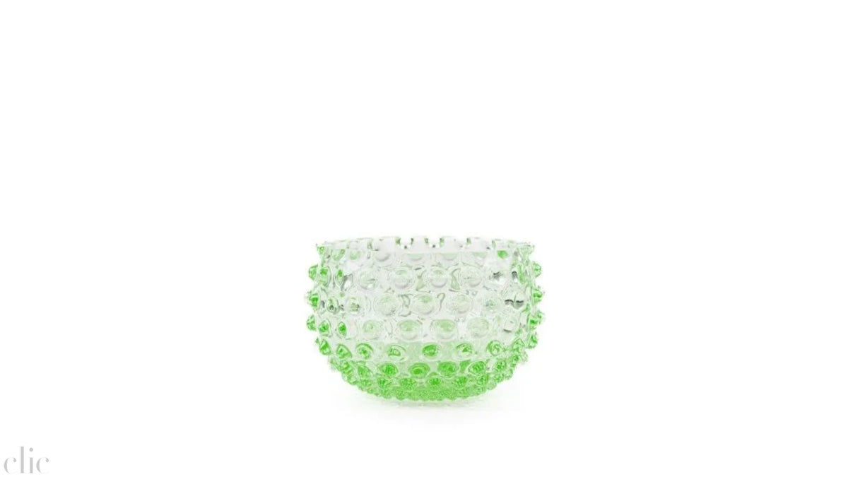Hobnail Tapas Bowl in Light Green