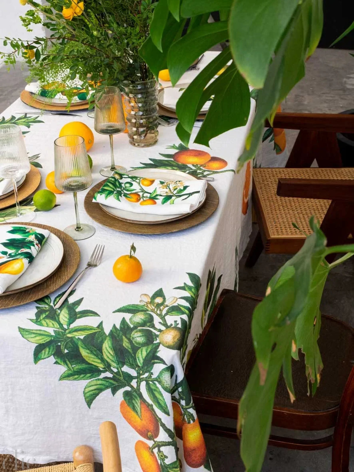 Citrus Tablecloth, from Linoroom