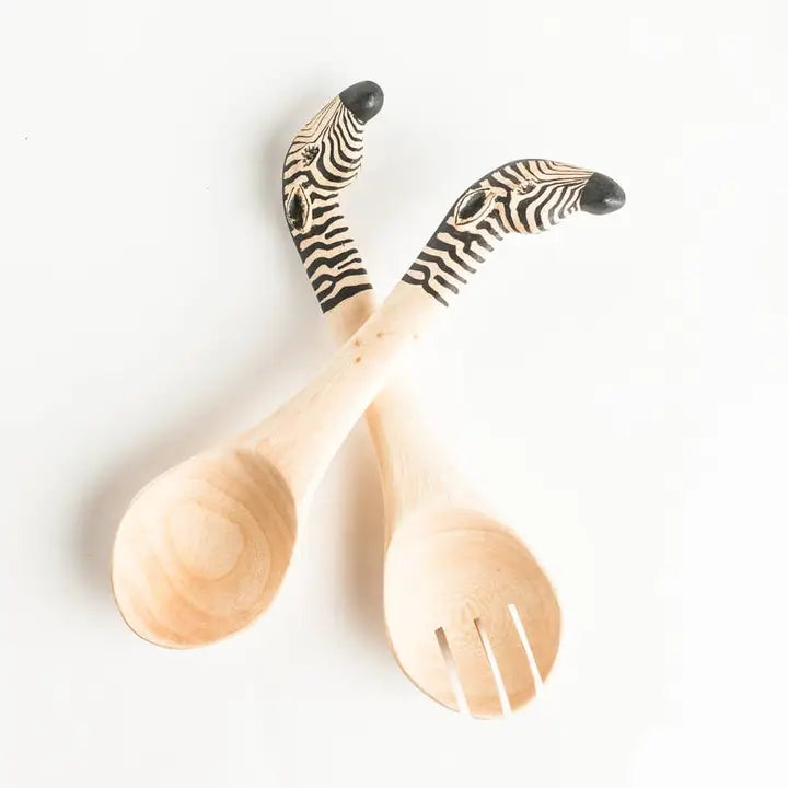 Zebra Salad Server, from Creative Women
