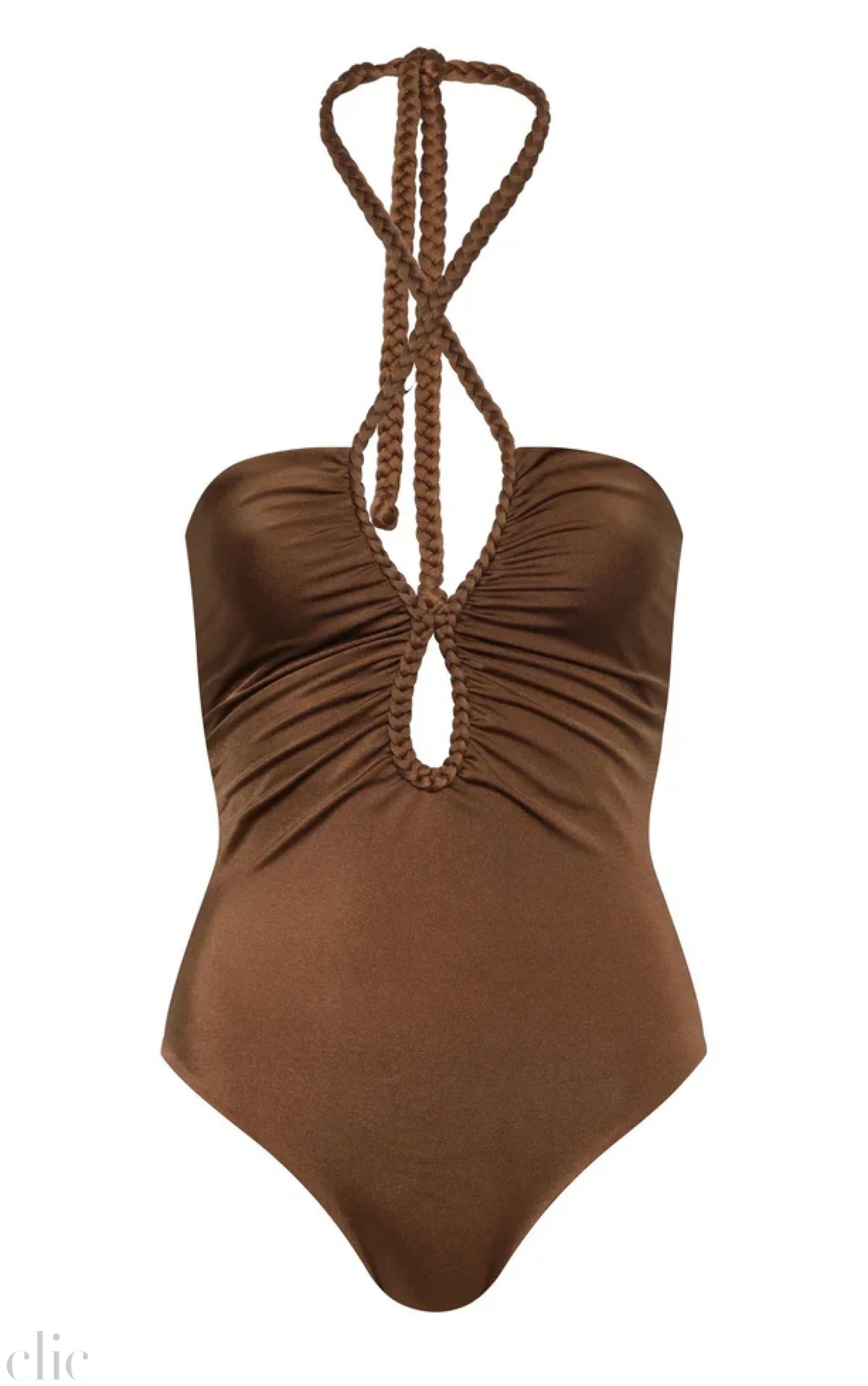 Saint Tropez One Piece in Brown, from Juan D Dios