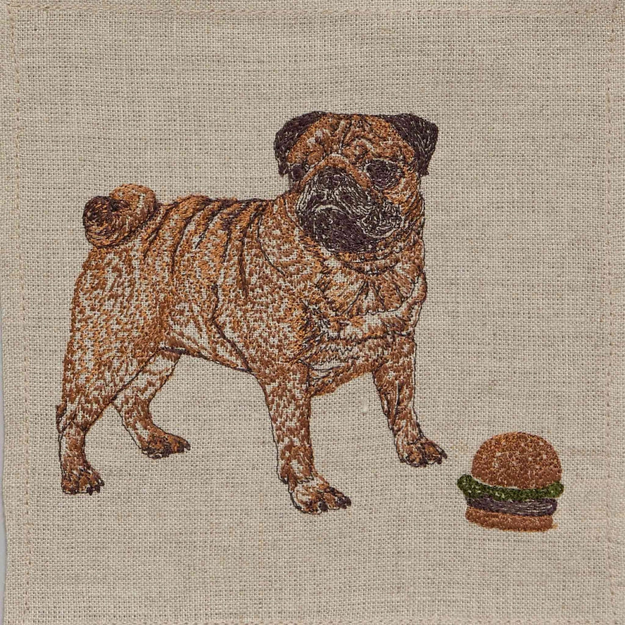 Dogs and Toys Cocktail Napkin Set, from Coral & Tusk