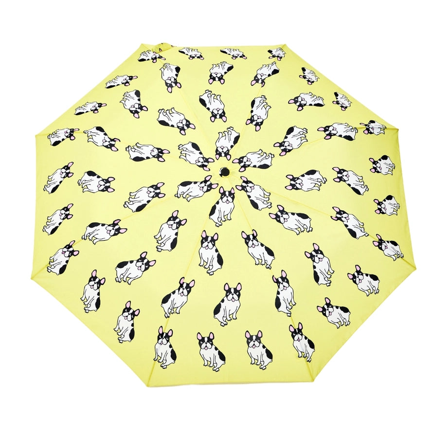 Compact French Bulldog Umbrella in Yellow, from Original Duckhead