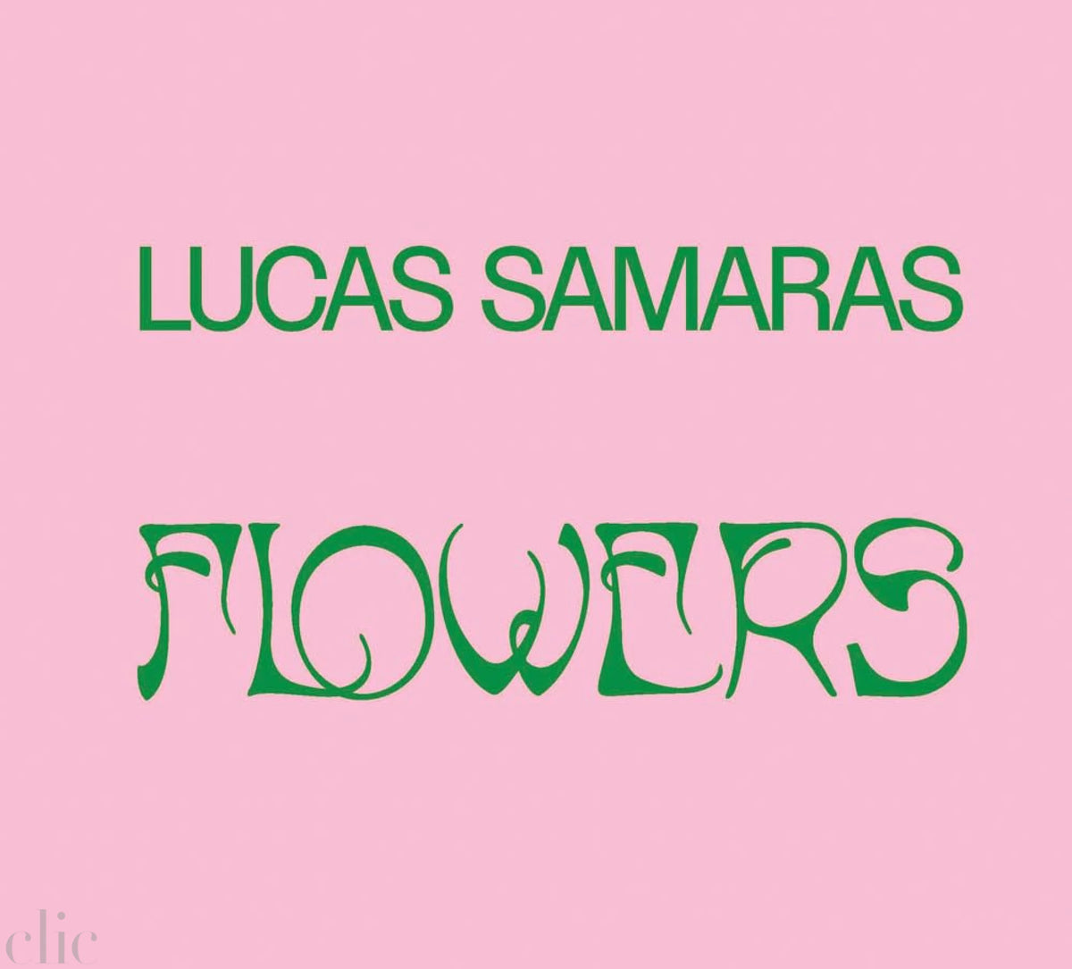 Lucas Samaras: Flowers