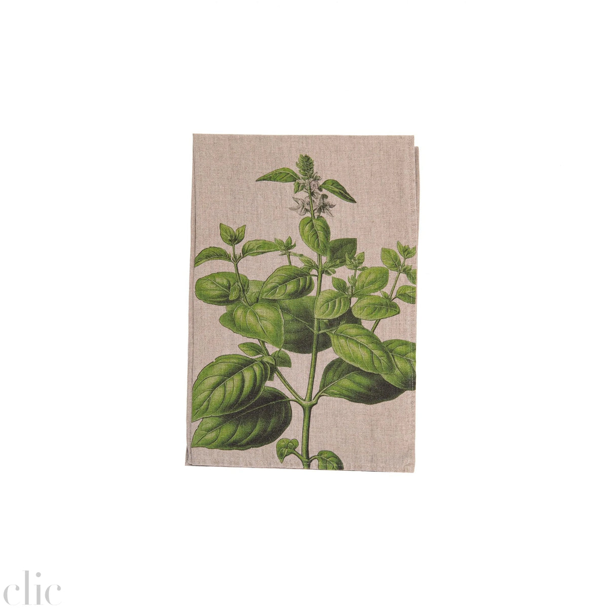 Set of 2 Tomato & Basil Kitchen Tea Towels, from Linoroom