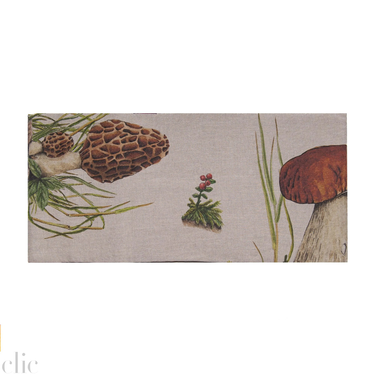 Forest Mushrooms Tablecloth, from Linoroom
