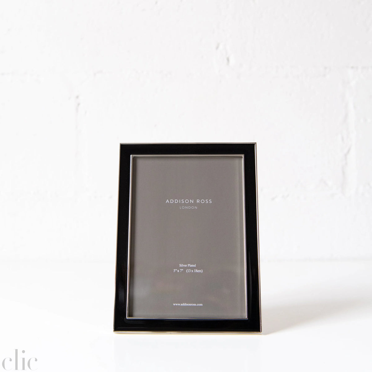 5X7 Black Enamel Picture Frame