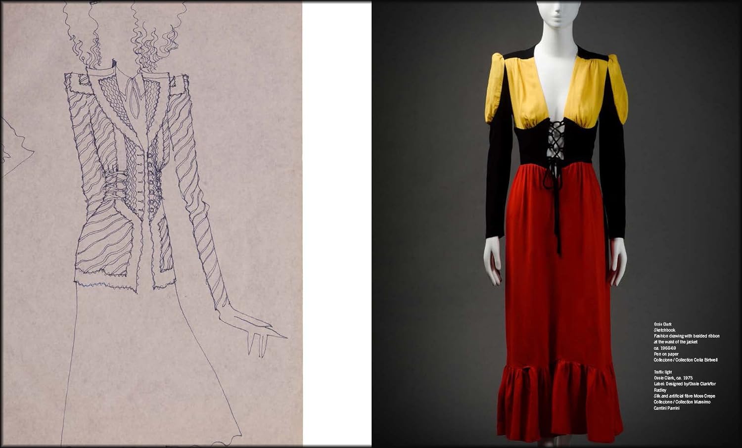 Mr & Mrs Clark: Ossie Clark and Celia Birtwell. Fashion and print 1965–1974: Fashion and Prints
