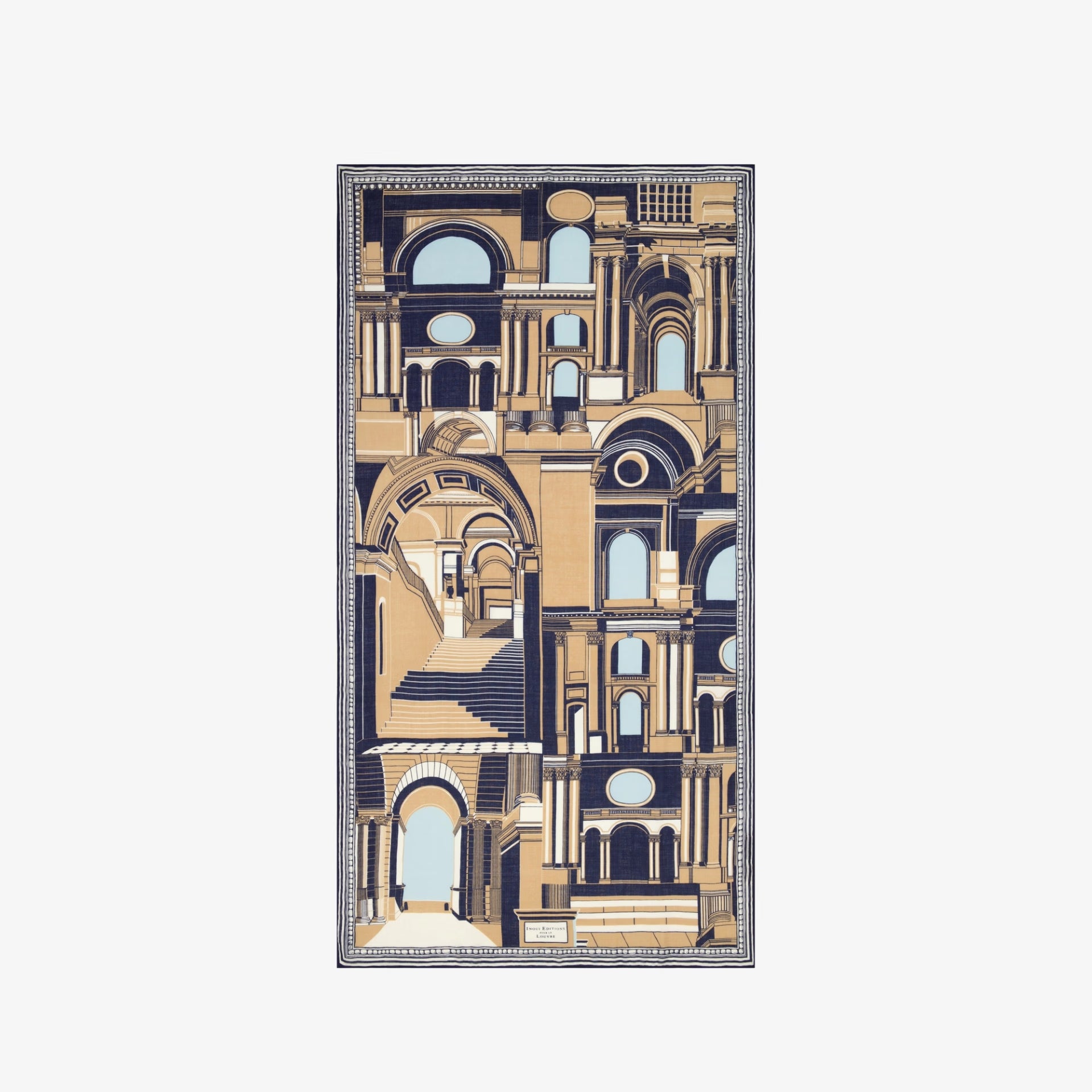 Architecture Etole 100 in Navy, from Inoui Editions