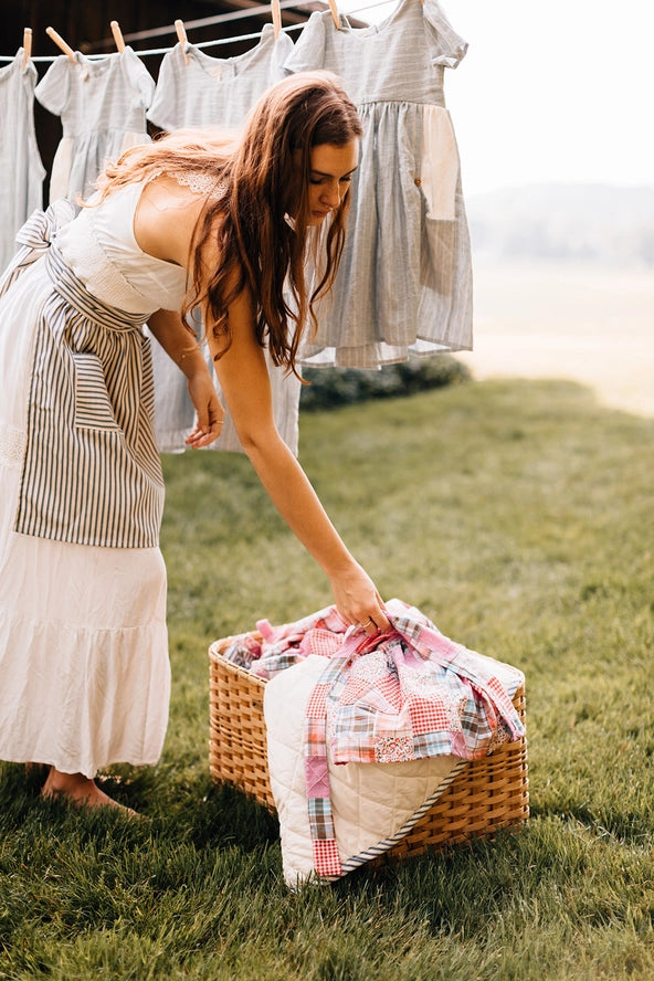 The Laundry Basket in Natural, from Millstream Home