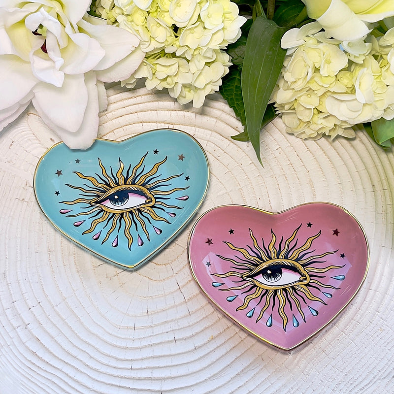 Pop Art Eye Heart Dish, from Spitfire Girl