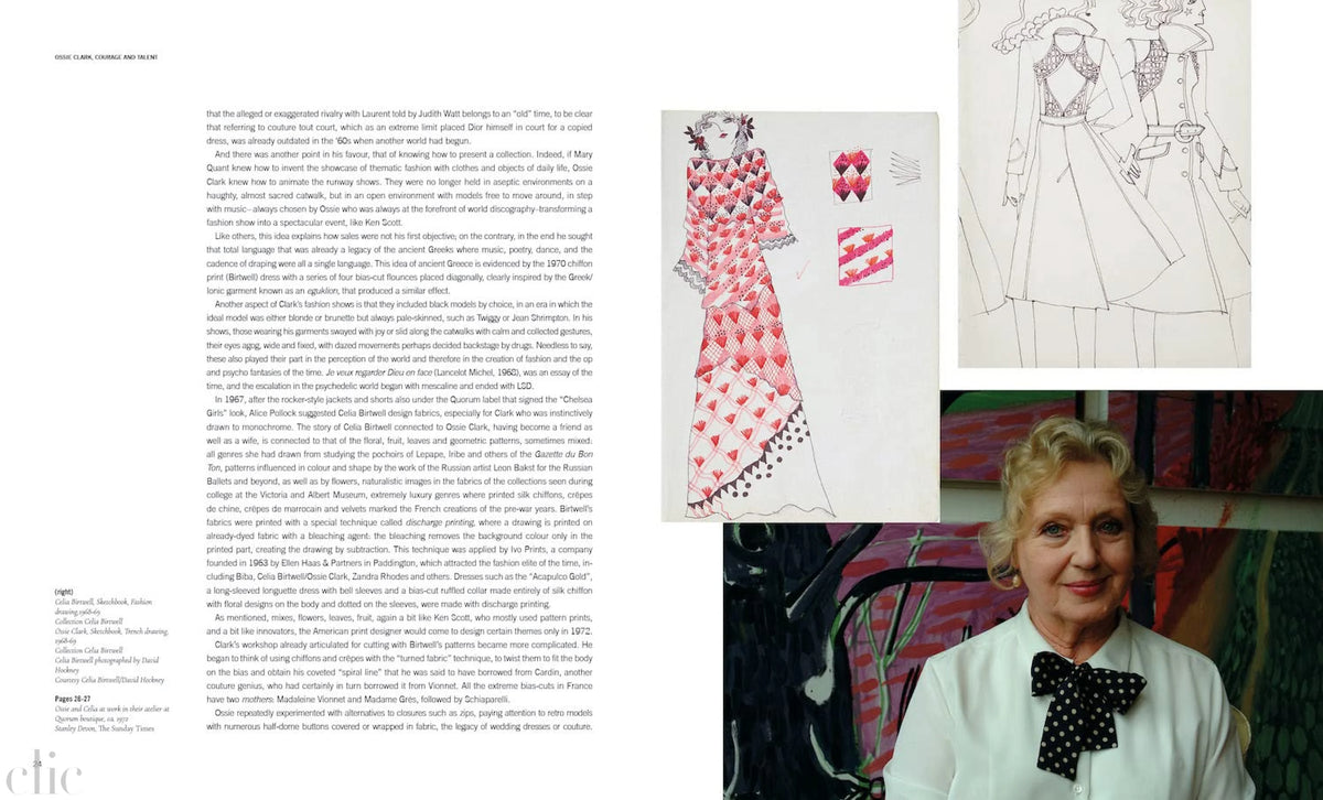 Mr & Mrs Clark: Ossie Clark and Celia Birtwell. Fashion and print 1965–1974: Fashion and Prints