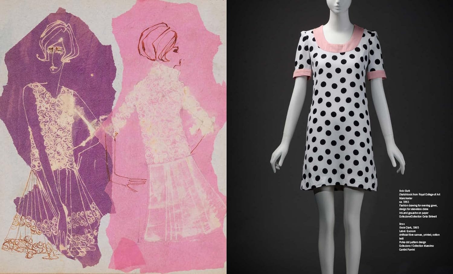 Mr & Mrs Clark: Ossie Clark and Celia Birtwell. Fashion and print 1965–1974: Fashion and Prints