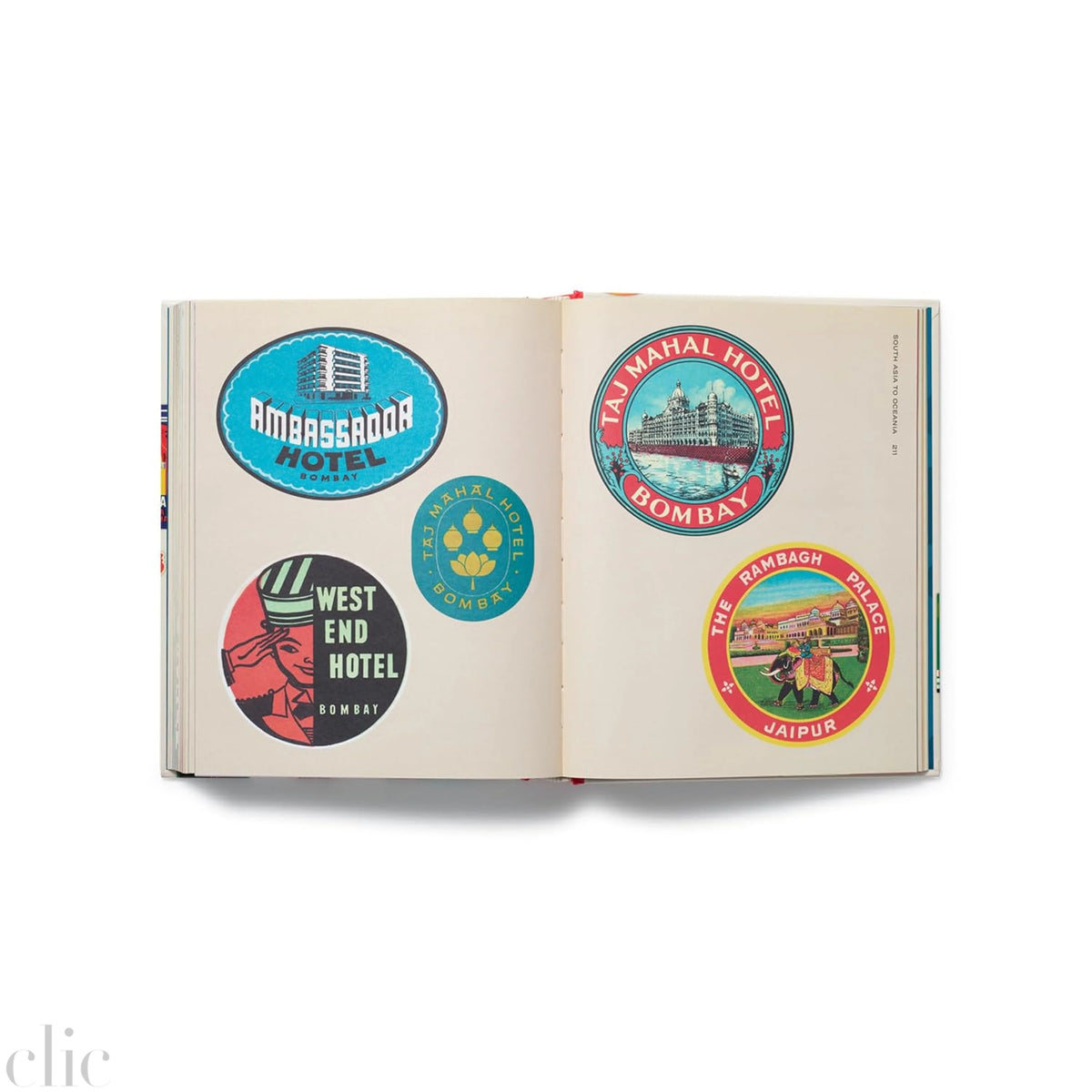 Hotel Retro: Vintage Luggage Labels from Tokyo to Buenos Aires: 330 Travel Ephemera Stickers
