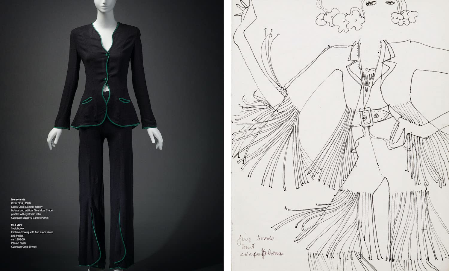 Mr & Mrs Clark: Ossie Clark and Celia Birtwell. Fashion and print 1965–1974: Fashion and Prints