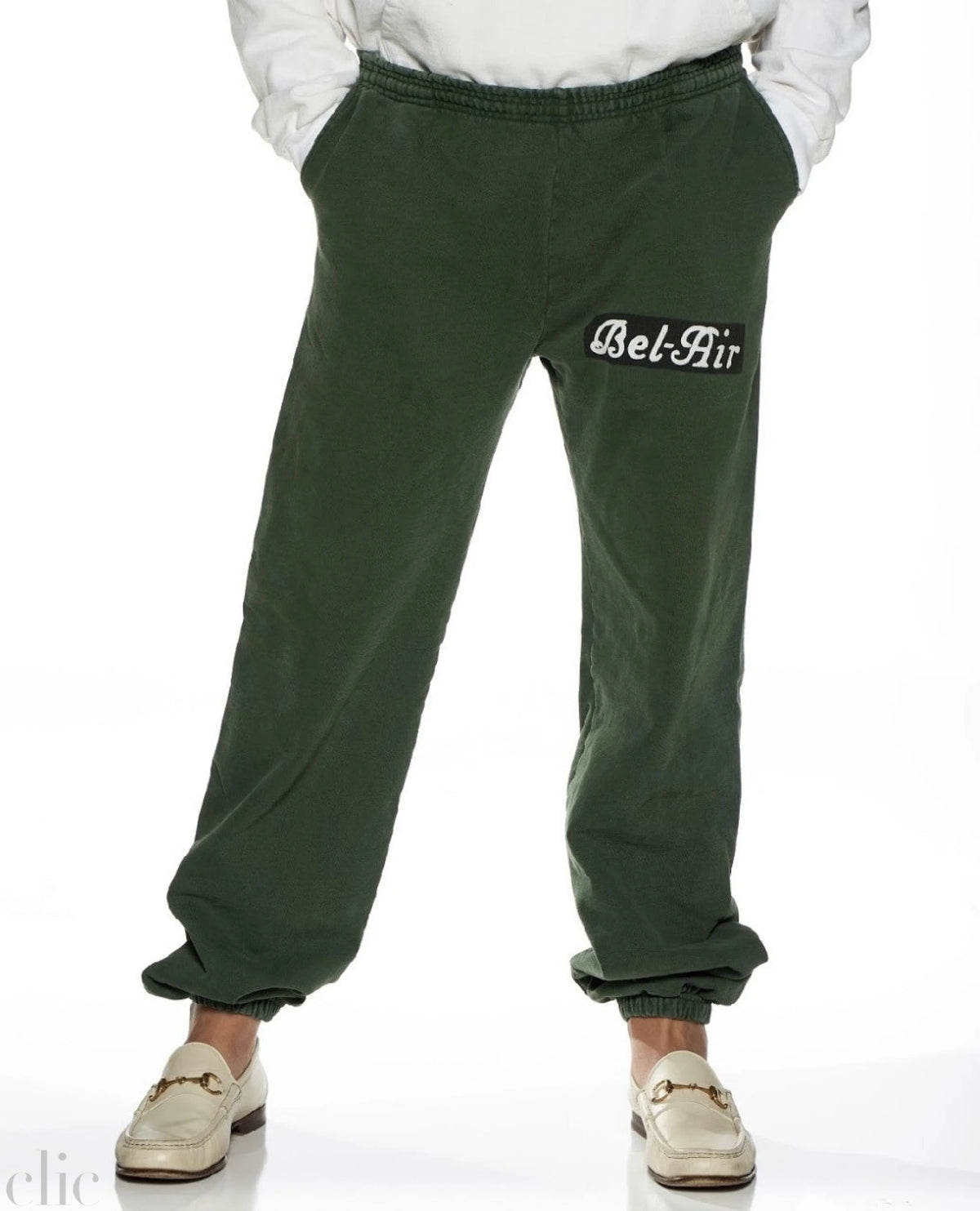 Bel-Air Sweatpant in Forest Green, from Cloney